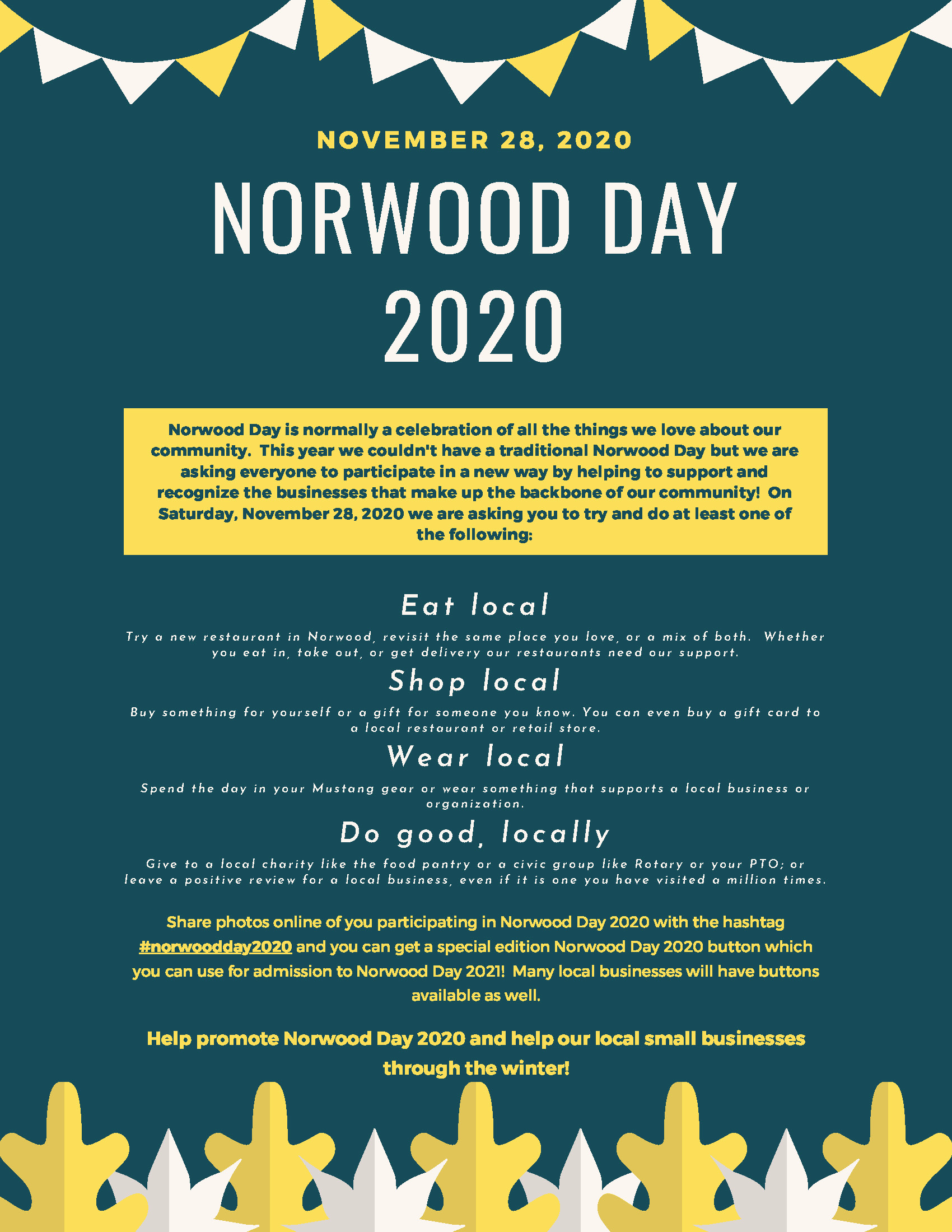 Norwood Day 2020 Flyer